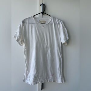 Krystian Lorenzana Classic White Short Sleeve Crewneck Tee